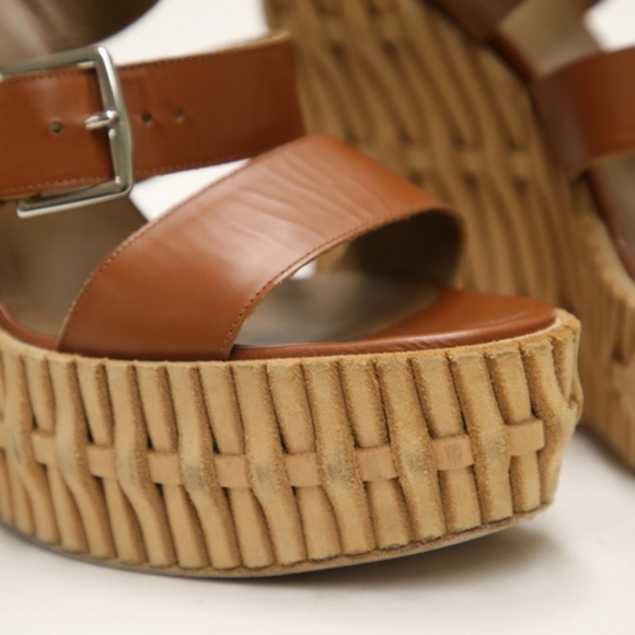 Hermes Celeste Wedge Sandal - Picture 3 of 8